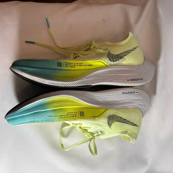 NIKE Sz 9 Zoom Vaporfly  Lightweight Running Shoes Lace Up Sneakers Performance - Picture 5 of 10